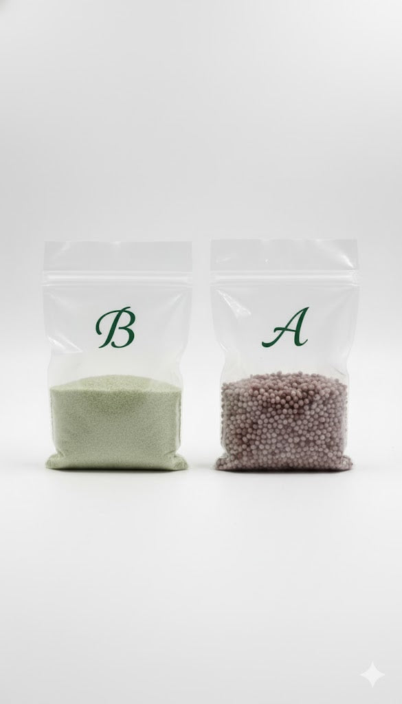 Meridian, A+B Hydroponic Solution, – Complete Concentrated Powder, for Plant, Growth,