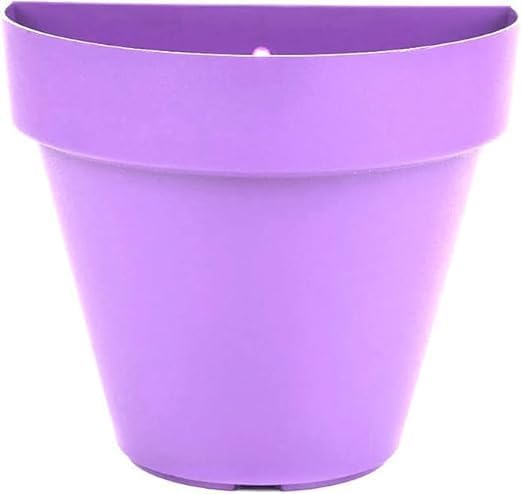 17cm wall-mounted, planter, for vertical flower, garden, or living, wall, plastic, kitchen herb