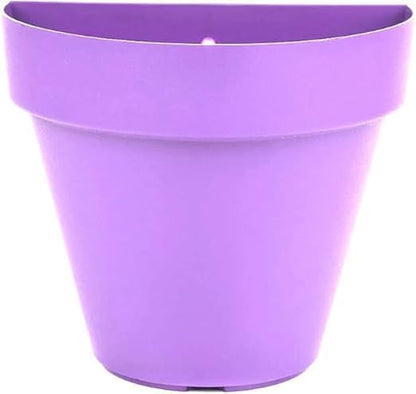 17cm wall-mounted, planter, for vertical flower, garden, or living, wall, plastic, kitchen herb