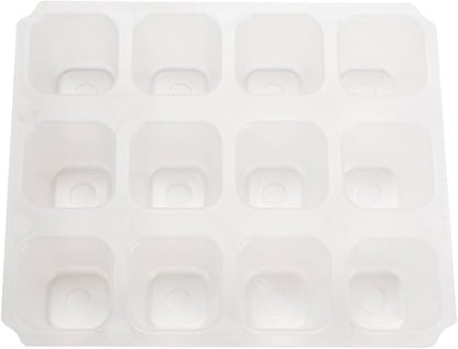 صنيه, بذور للشتلات من 1 قطع (12 خلية في كل صينية) مع اغطية قبة قابلة للتعديل وقاعدة بالاضافة الى بطاقات نباتية، مجموعة ادوات يدوية، أخضر