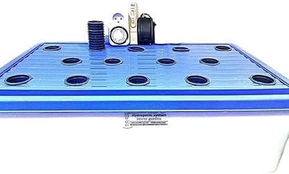 Indoor hydroponic system for beginners, grows 3-5 times faster, includes timer and air pump