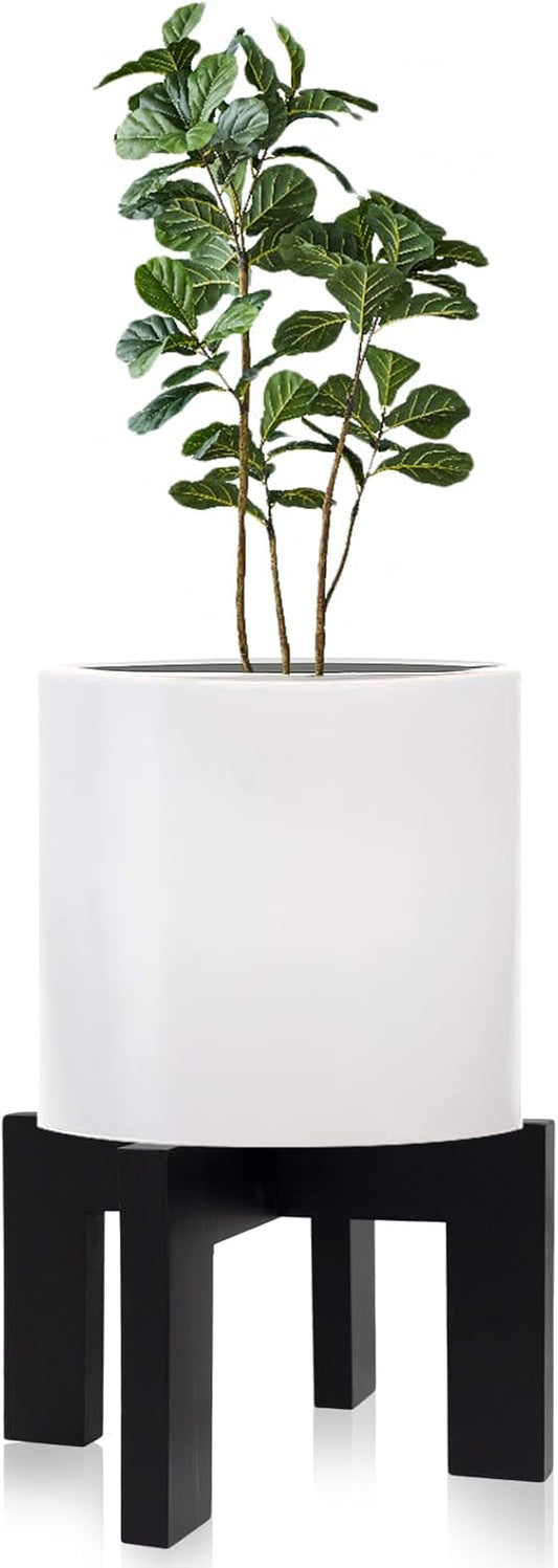 حامل نباتات خشبي داخلي حديث للزراعة، حامل نباتات داخلي حديث للزراعة، رف قوي للنباتات، مقعد خشبي لحامل نباتات الفناء، يناسب اواني الازهار المتنوعة مقاس 2- 7 سم، سهل التجميع