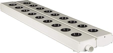 6-Pack Hydroponic, System – NFT,Pipes for Indoor and Outdoor Hydroponic Gardening, Eco-Friendly,